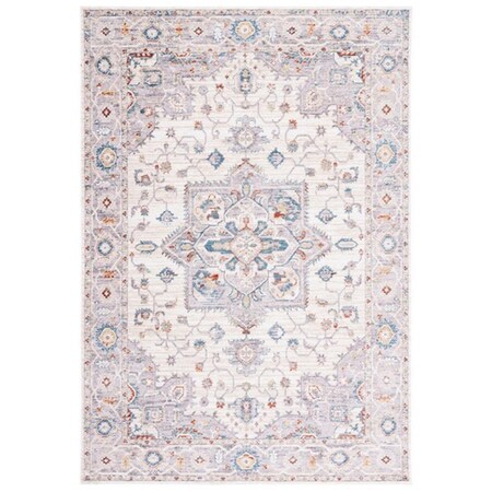 Safavieh 5 x 8 ft. Olympia 202F Power Loomed Rectangle Area Rug Grey & Ivory OPA202F-5